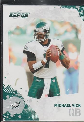 2010 Score Michael Vick Eagles Football Card #225