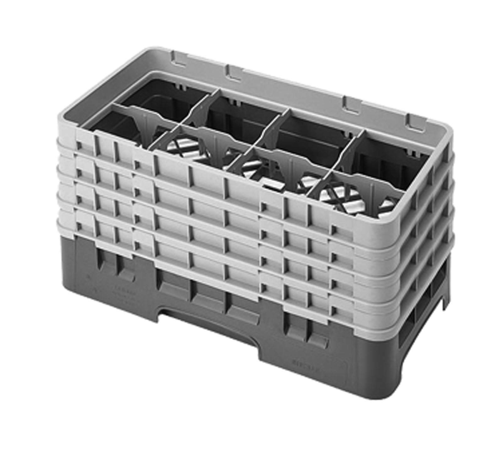 Camrack Glass Rack by Cambro – Glass, Gray, Model 8HS800151