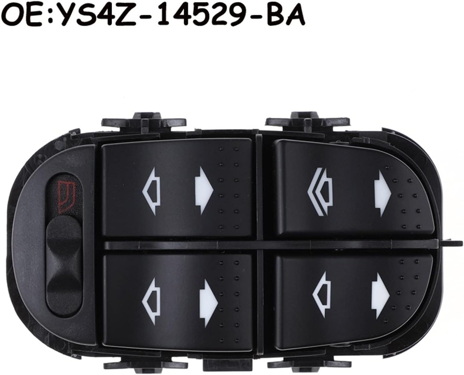 Switch Car Electric Master Window Control Switch Console YS4Z14529BA YS4Z-14529-BA 7S4Z14529A 901-330 1Pcs