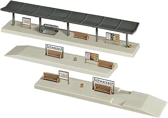 Faller 222125 Platform Schwarzach N Scale Building Kit