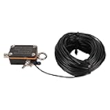 Portable Short Antenna, Portable HF End Fed Antenna, 1‑30MHZ FE8 CW SSB 1:49 Balun Short Pocket End Fed Radio Antenna Or Outdoor