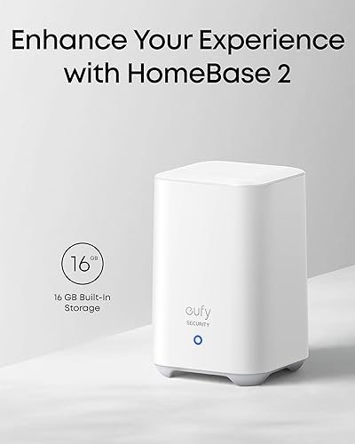 Miniatura 7 de eufy Security eufyCam E40 Kit de 4 cámaras (HomeBase 2), cámara de seguridad solar inalámbrica para exteriores, resolución 2K con panel solar