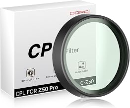 DDPAI Dashcam CPL Polarising Filter for Z50 Pro Dash Cam Polarising Filter Accessory Reduce Glare Enhance Contrast HD Multilayer Optical Lens