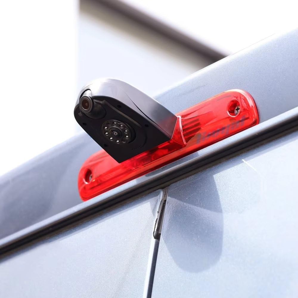 Cámaras Traseras para FIAT para Ducato 2006-2014 cámara de Marcha atrás de Doble Lente cámara de Marcha atrás de Tercera luz de Freno