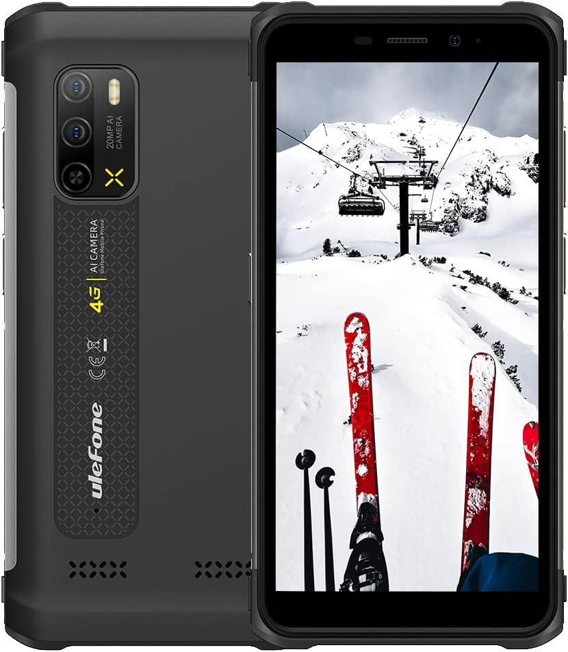 Ulefone Armor X10 Pro Teléfono Inteligente Desbloqueado Resistente 4GB