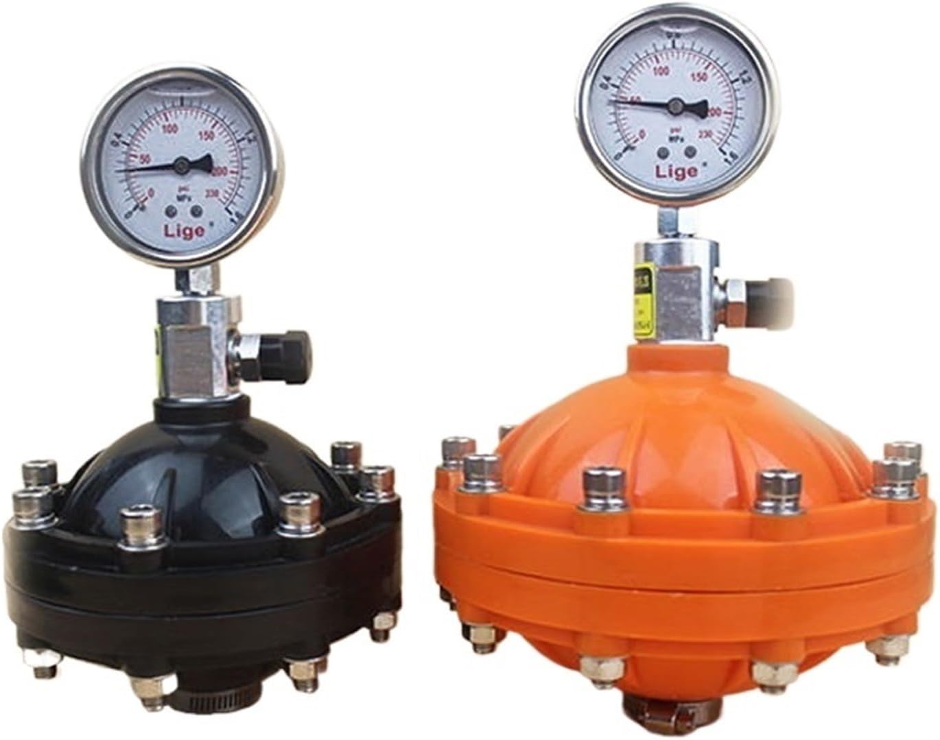 3/4" 0.6L UPVC Diaphragm Type Pulsation Dampers DN20 PVC PP Pulsating Buffer Fittings Metering Pump Valve 25mm 1.6Mpa(TYPE1)