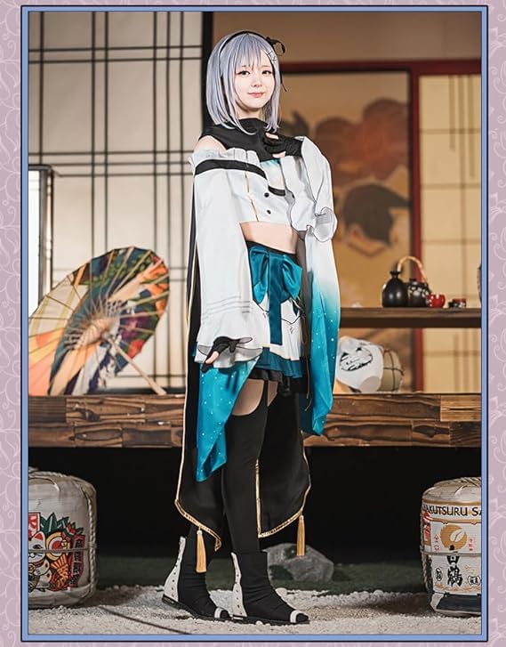 Amazon.co.jp: 【真銀 】超原版#Vtuber 花芽すみれ コスプレ衣装