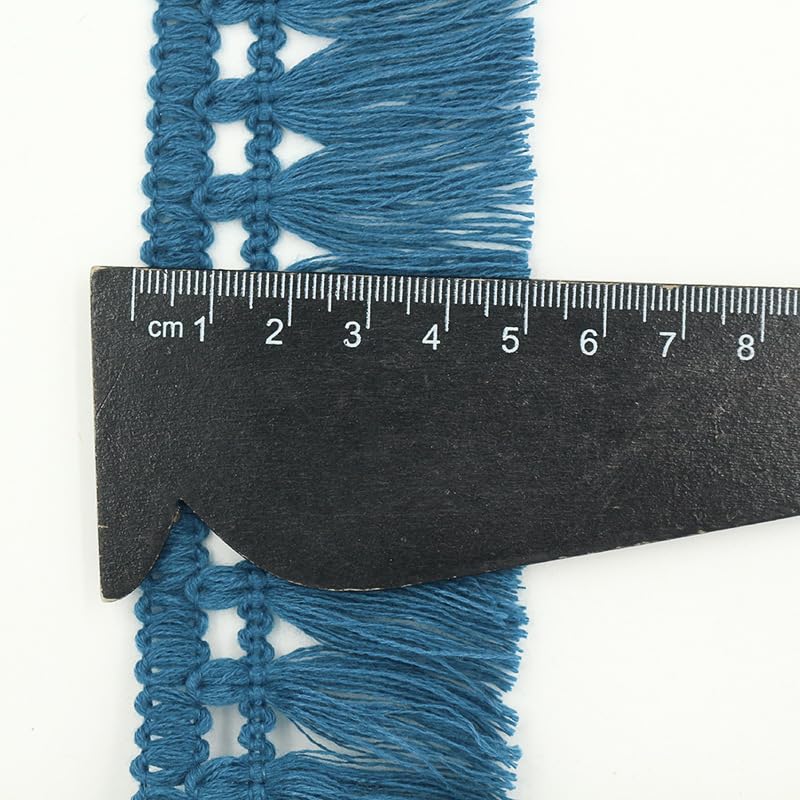 Cinta De Flecos De Algodón - 10 Yardas X 1.57 Pulgadas, Para Manualidades Y Costura