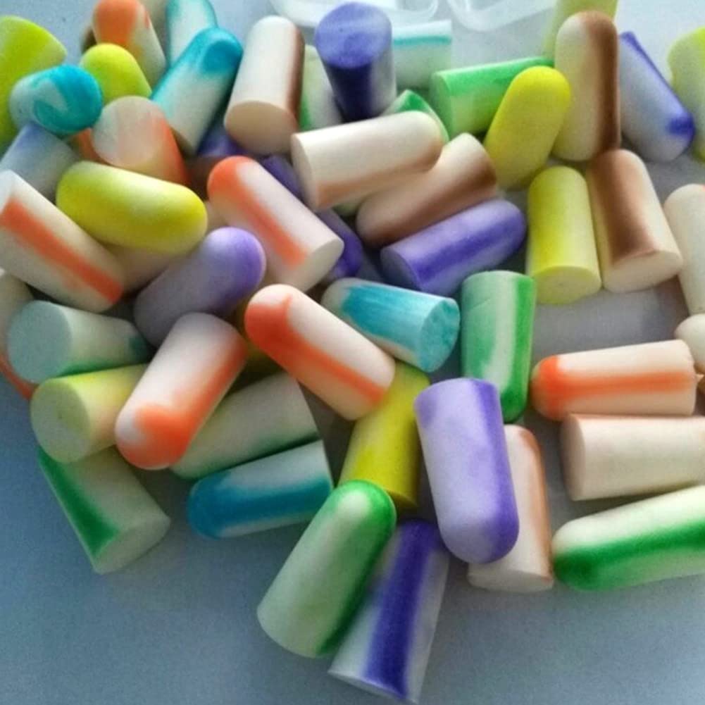 Isolamento Totale Tappi Per Orecchie 10 Pz 5 Sacchetto Multicolor Morbido Tappi For Le Orecchie Morbide Del Suono In Silicone - Foto 6