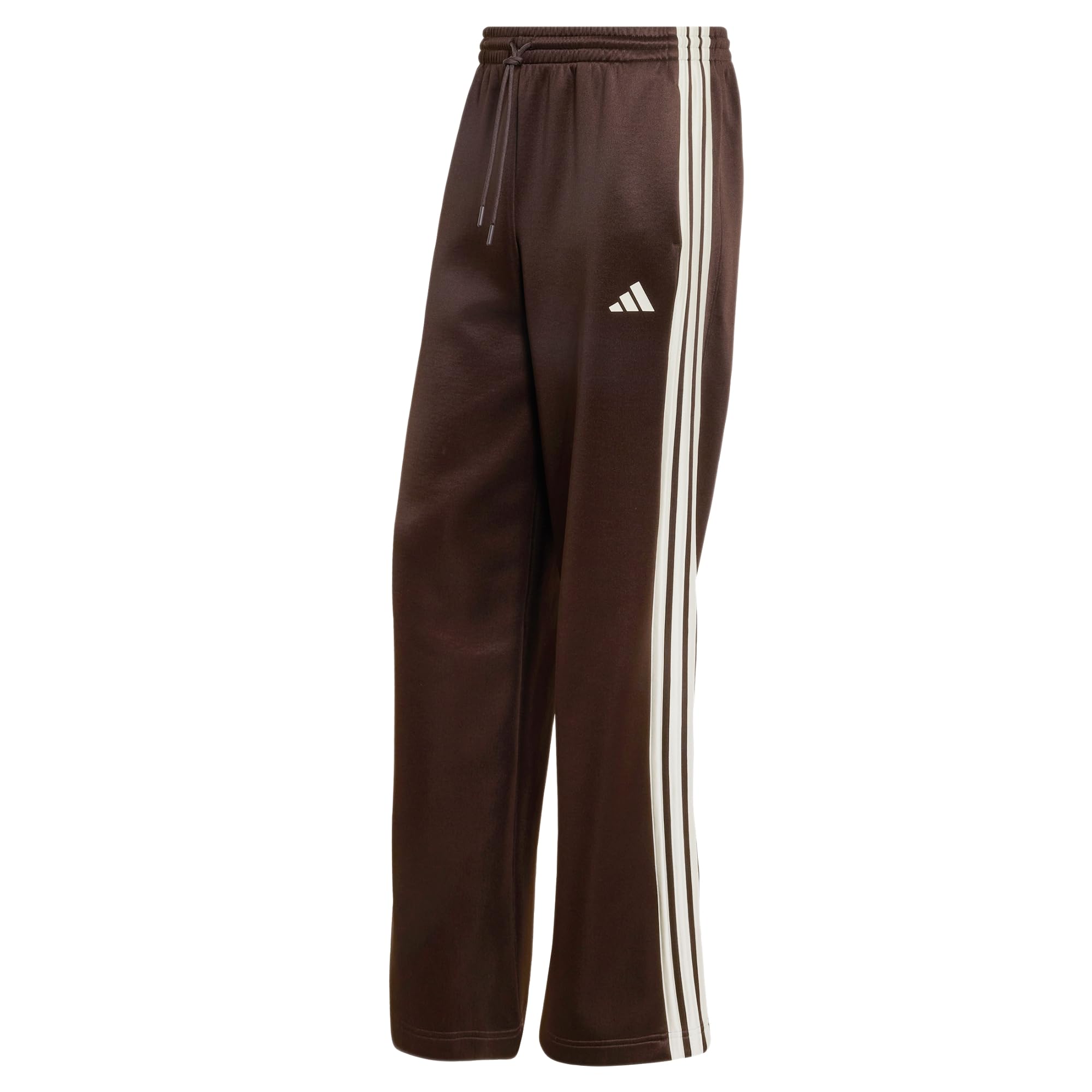 adidas Women's Stadium 3 Stripes Trackpant Pants, Aurora Coffee, L