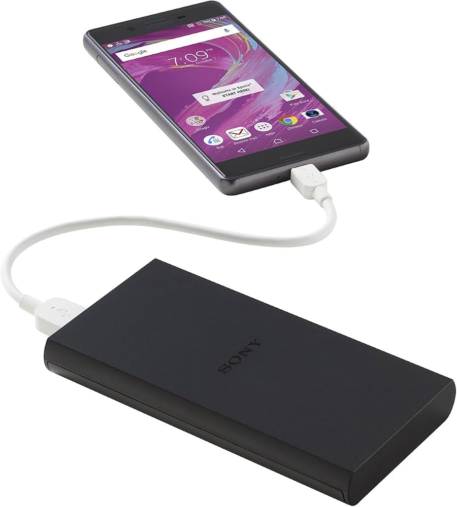 Sony CP-V10B 10000mAH Lithium-Polymer Power Bank (Black) : Amazon