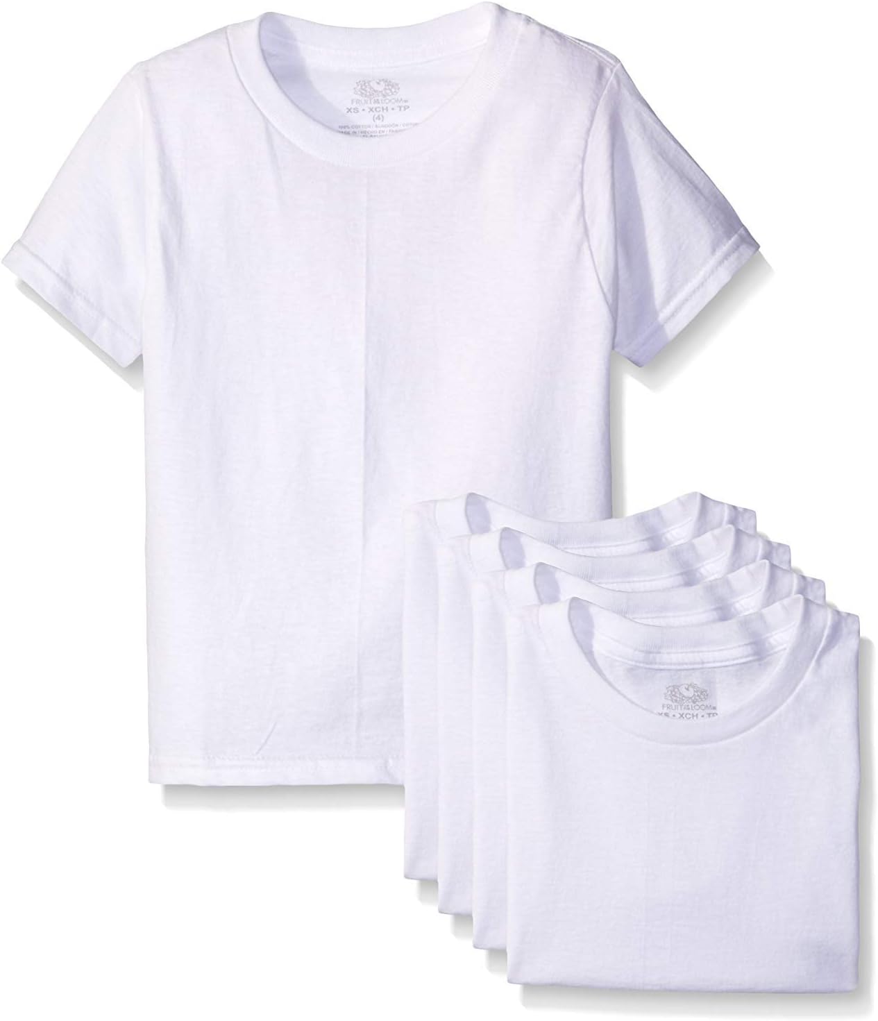 Fruit Of Magliette Bianche Di Cotone Maglia Bianca Magliette