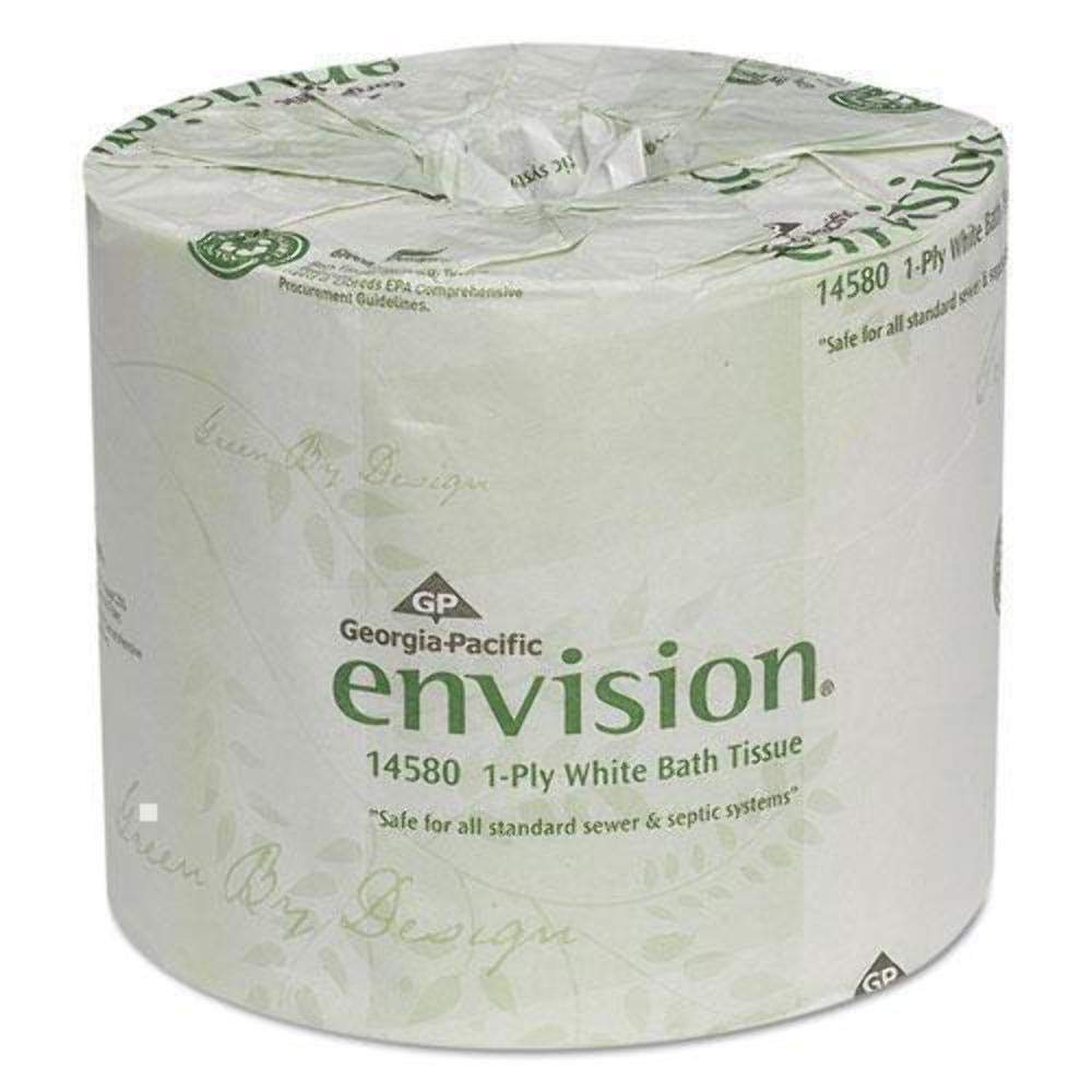 (80/CS) TISSUE STD BATH1-PLY ENVISION