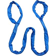 17,000 LBS Lifting Sling, 13 FT Eye & Eye Round Sling