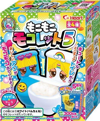 Heart Moko Moko Mokolet Toilet Foam DIY Candy Kit (Random Color)