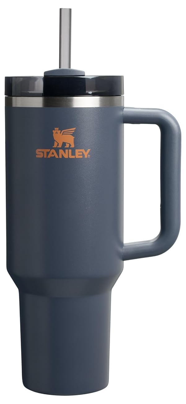 Stanley Quencher H2.0 Tumbler with Handle and Straw 40 oz Flowstate 3-Position Lid Cup Holder Compatible for Travel Insulated Stainless Steel Cup BPA-Free Twilight by Stanley - Used condition - CA$28.81