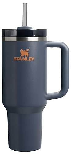 STANLEY Quencher H2.0 Vaso con Asa y Pajita 40 oz | Tapa Flowstate de 3 Posiciones | Compatible con Soporte de Vaso para Viajes | Vaso Aislado de Acero Inoxidable | Libre de BPA | Crepúsculo