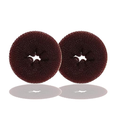 Kitjans 2PCS Extra Hair Donut Bun Maker for Kids, Ring