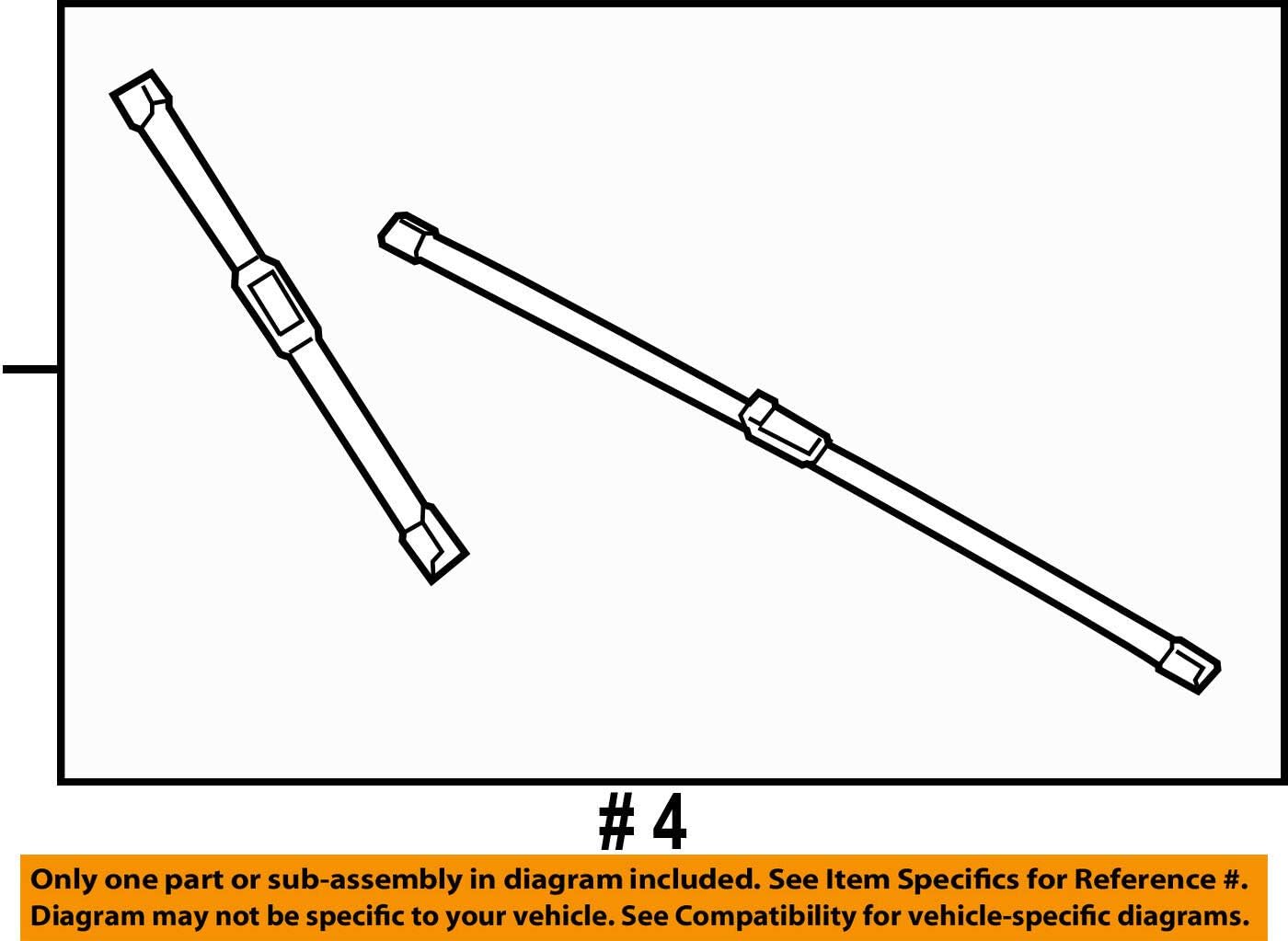 Windshield Wipers for the BMW X1 (F48, F49) July 2015 >
