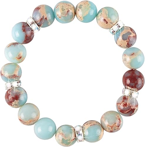 Healing Bracelet For Women Anxiety Crystal Bracelet Chakra Beaded Bracelets Rose Quartz Crystals And Healing Stones Bracelet Calming Stretch