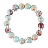 Healing Bracelet For Women Anxiety Crystal Bracelet Chakra Beaded Bracelets Rose Quartz Crystals And Healing Stones Yoga Bead Bracelet Calming Stretch Bracelet Stress Relief Gifts For Women