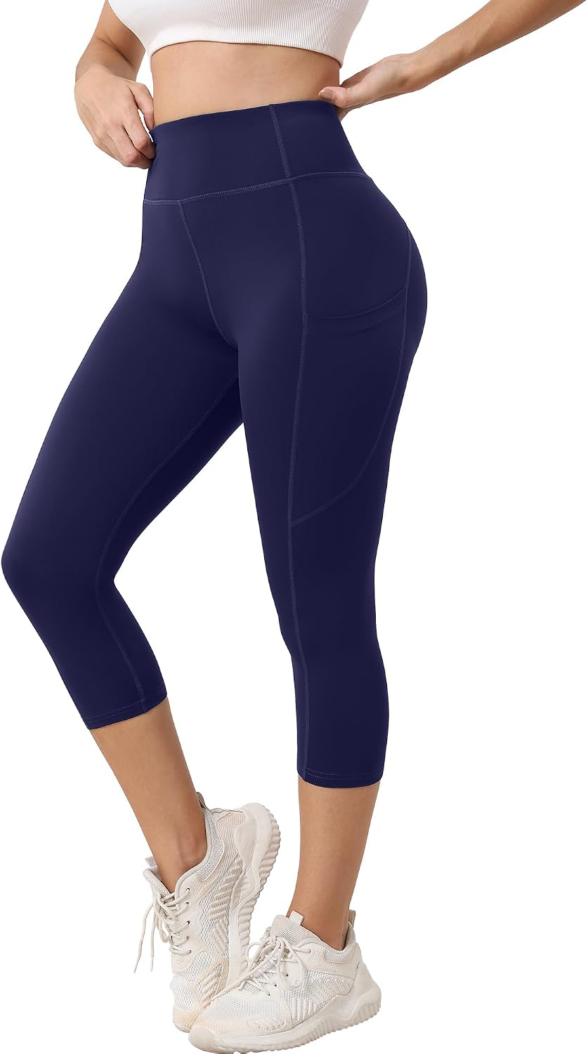 Women's Yoga Pants with Pockets High-Waisted Yoga Pants Workout Pants for Fitness and Exercise Pants