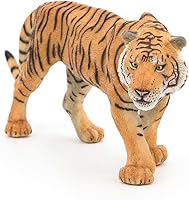Vista 5 de Papo -Pintado a mano - Figurita -Wild Animal Kingdom - Tigre -50004 -Coleccionable - para niños - Adecuado para niños y niñas- a partir de 3 años