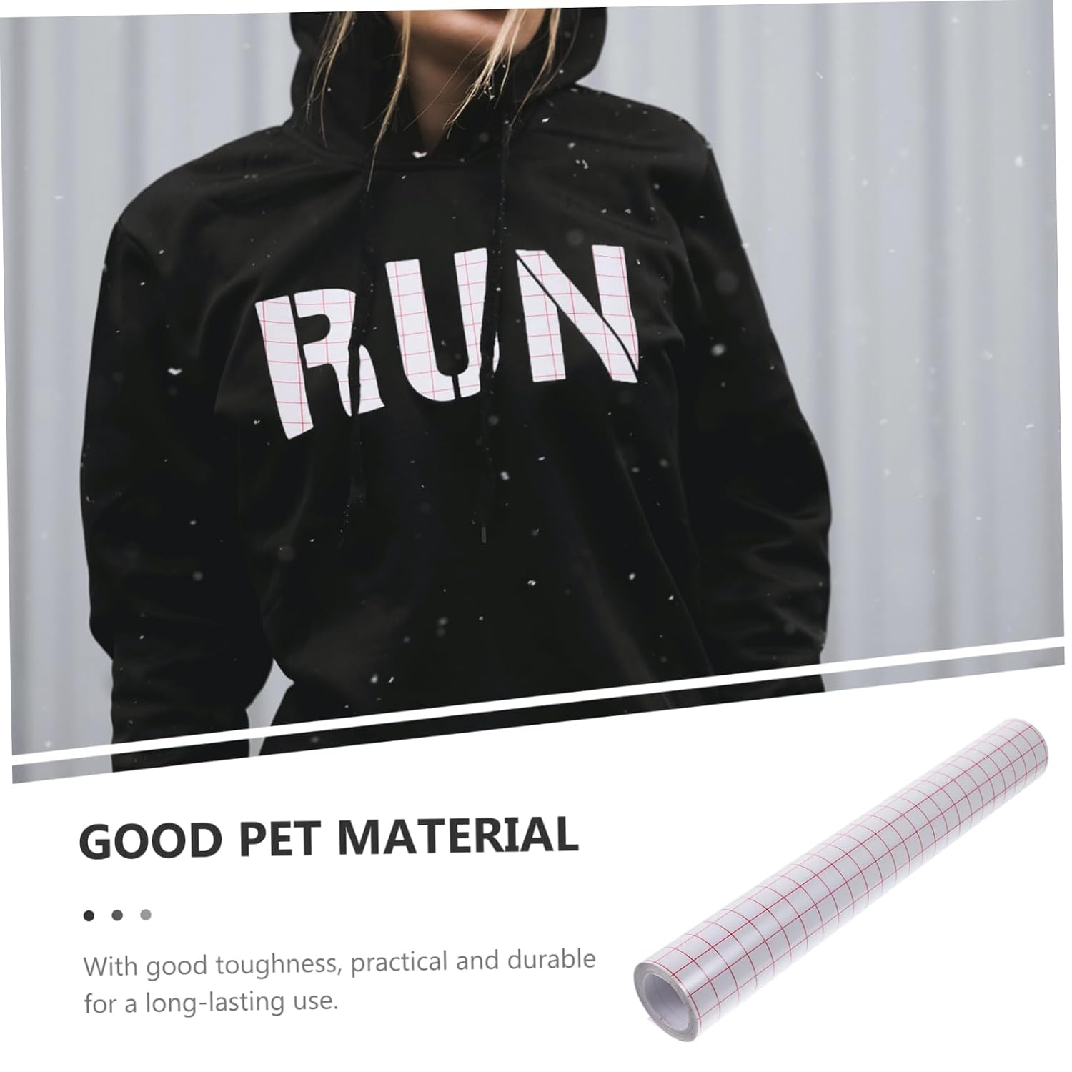 STOBOK 1 Roll Transfer Tape for Vinyl Self-Adhesive Transfer Film Grid Application Tape Home Easy to Use