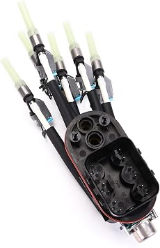 FJ503 Fuel Injector kit 12568332 Spider Fuel Injector with Bracket Compatible with GMC Chev-y Pickup Truck 4.3L # FJ10565 19210688 217-3028 4.3L