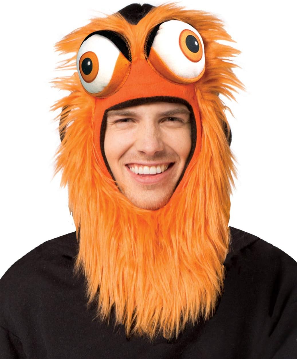 Rasta Imposta Gritty Mascot Ski Mask with Open Face, NHL Philadelphia Flyer's Hockey, Youth through Adults, One Size Fits Most, Orange, Orange, One size Fits most adults