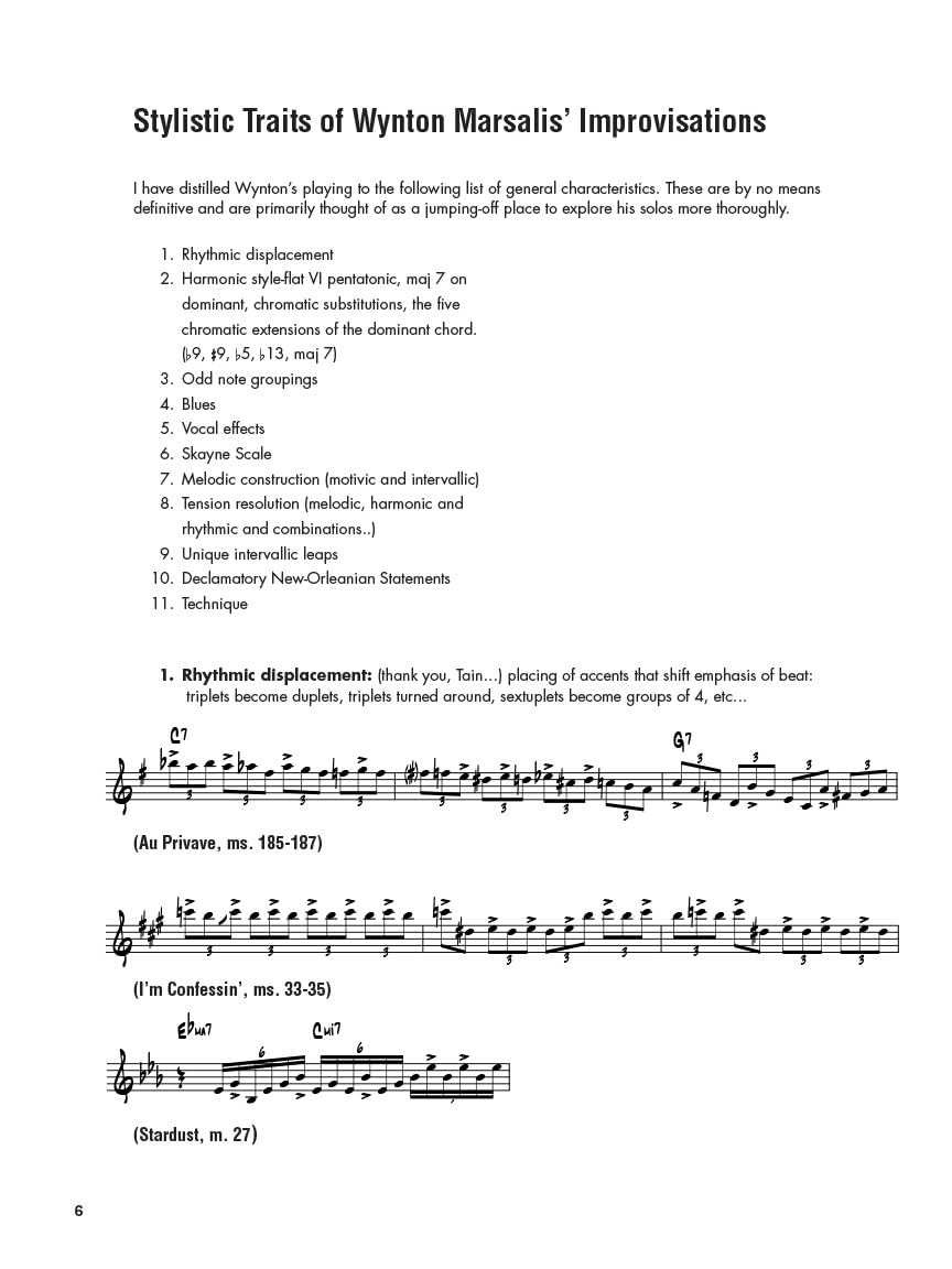 Wynton Marsalis - Omnibook: For B-Flat Instruments