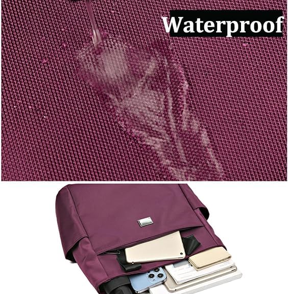 Gloryboom Shoulder Bag, Large Capacity Waterproof Multi Pocket Nylon Shoulder Bag,Casual And Versatile4