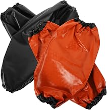 HOMSFOU 2 Pairs Waterproof Oil Proof Work Arm Sleeves for Cooking Arm