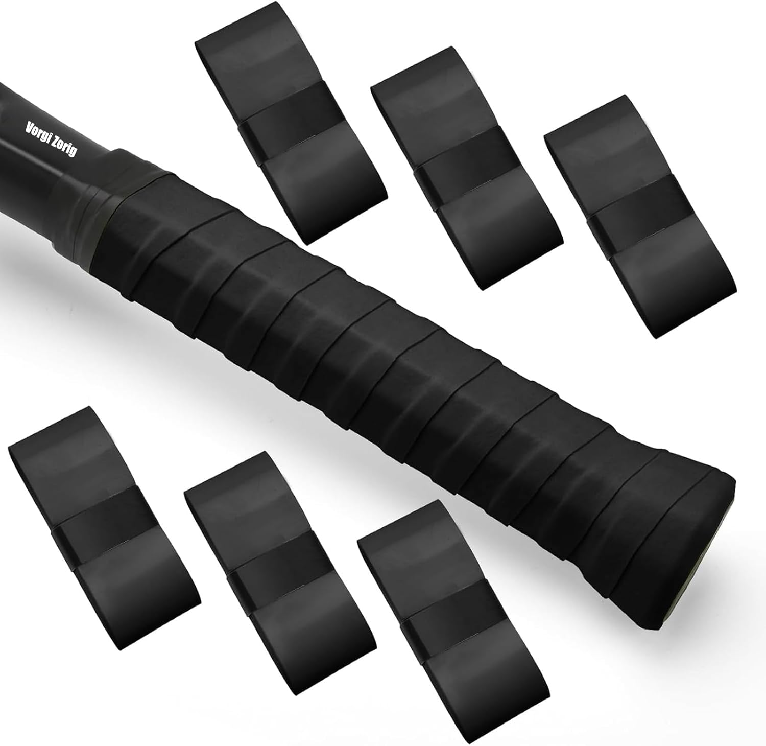 VORHI ZORIG Tennis Racquet Grip Tape,(6/12/60-Grips) Racquet Grips，Tennis Overgrip Grip Tape Tennis Racket