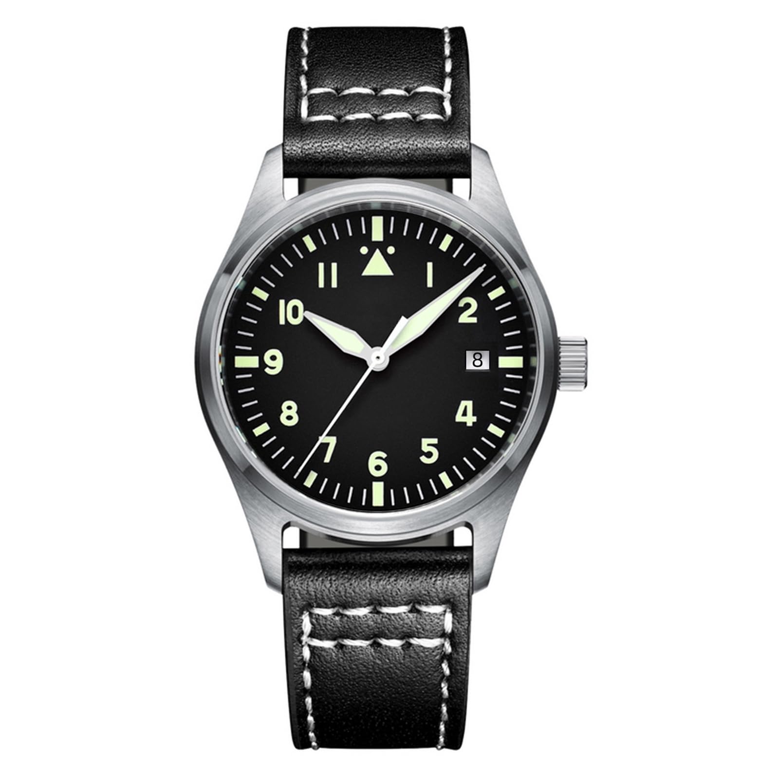 ADDIESDIVE Reloj Automático para Hombre Resistente al Agua Movimiento de 200 Metros NH35/8215 Vintage C3 SuperLuminous Analog uhr AD2048/H2/AD2519
