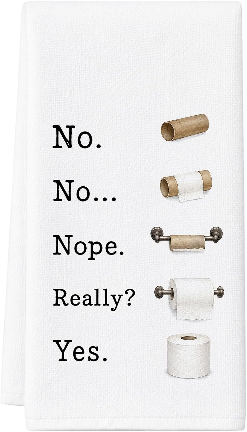 Funny Hand Towels for Bathroom 16x24in