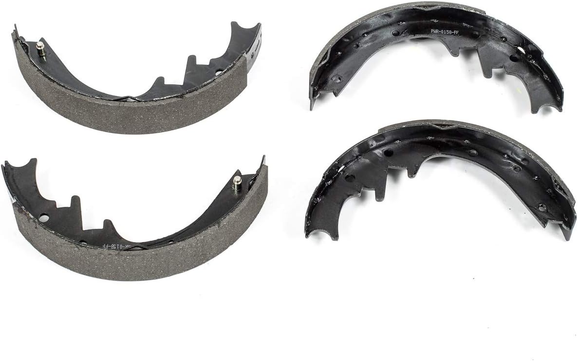 PowerStop Rear Drum Brake Shoes for Jeep Cherokee 1991-01 | Jeep Grand Cherokee 1993-94 - Brake Shoe Replacement, B670