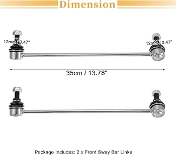 Amazon.com: X AUTOHAUX 2pcs Front Sway Bar Links Stabilizer Link