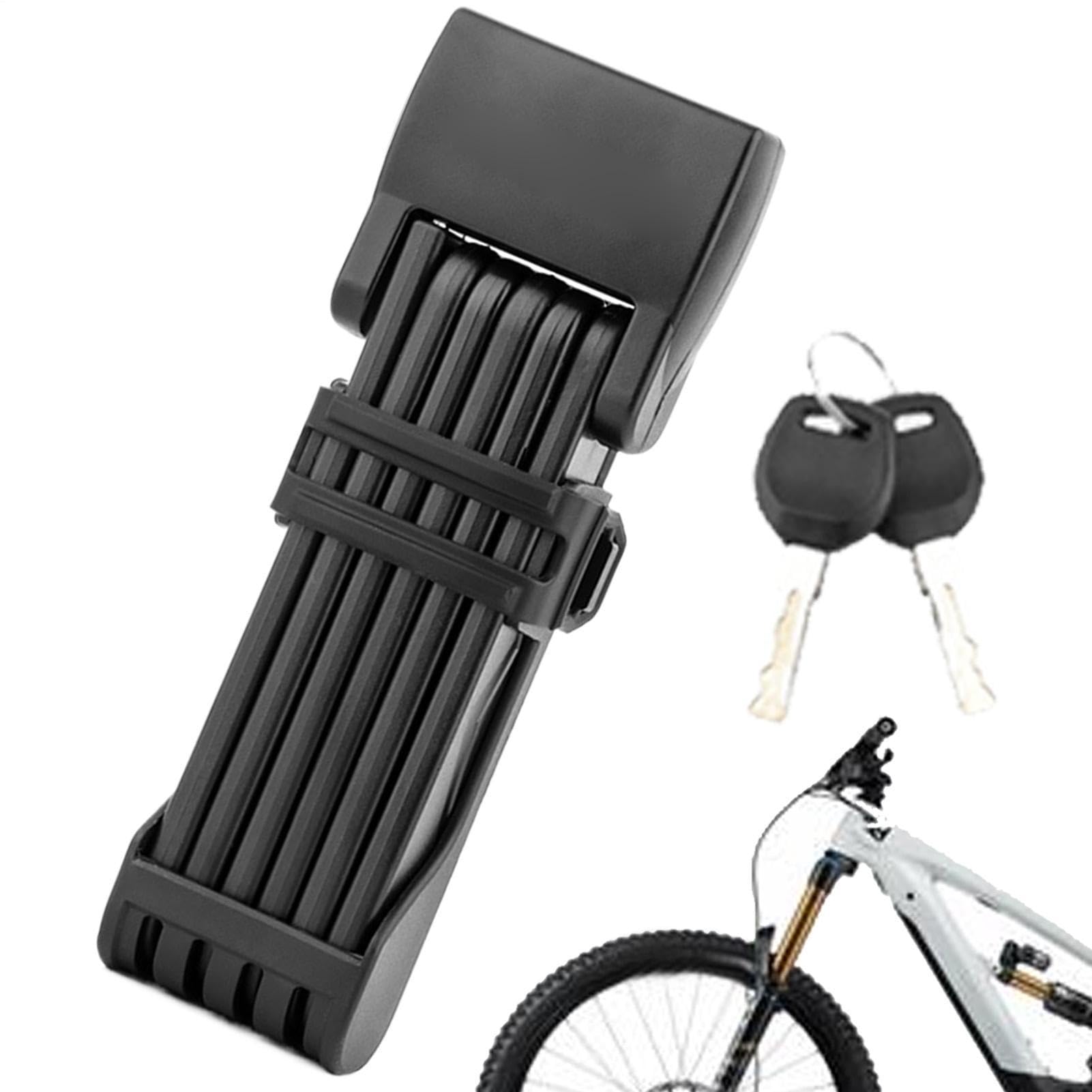 Antivol pour vélo de route et scooter électrique avec clés et support de cadre