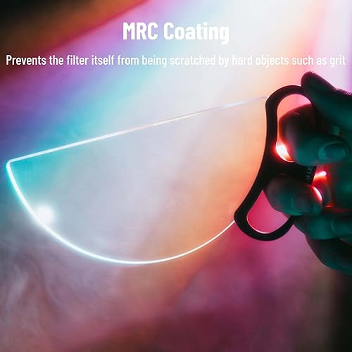 Miniatura 4 de Lente de filtro de dioptría dividida de mano 1/2 de 5.906 in con revestimiento MRC para efecto de luz suave