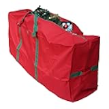 K-Cliffs Extra Large Christmas Tree Storage Bag Heavy Duty X'Mas Holiday Decoration Duffel Fits 9 ft Artificial Trees Durable Quality 65