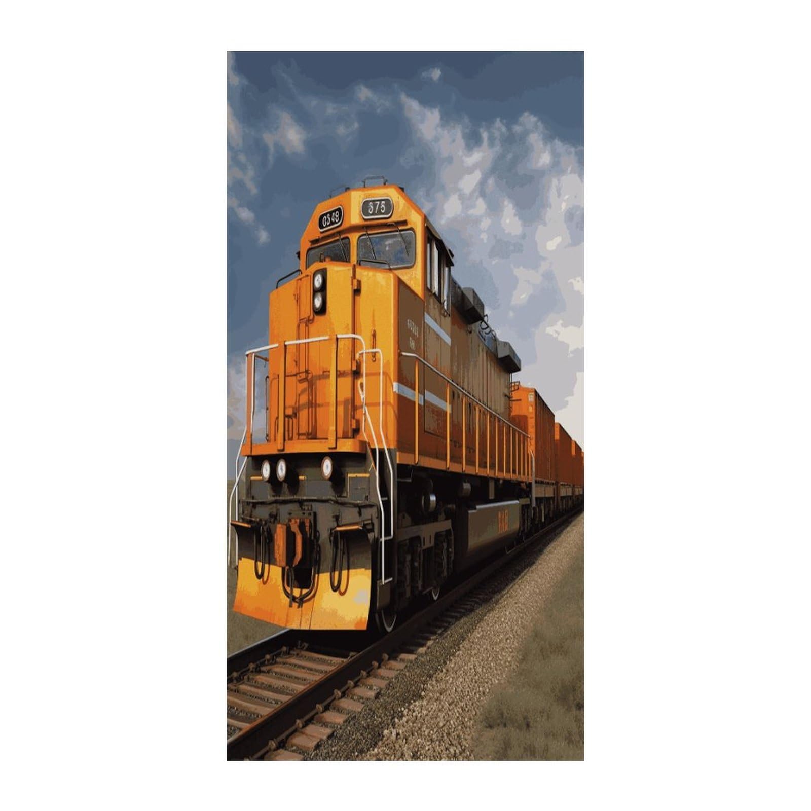 Fekiloot Style Freight Train Door Curtain Room Divider Curtains