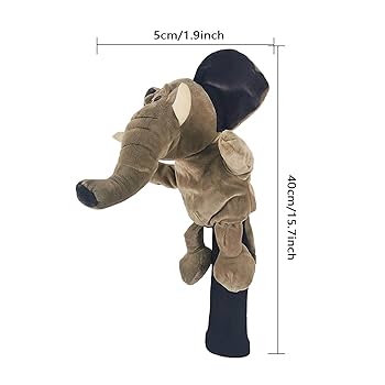 Harilla Golfschlägerhaube Tierform - Plüsch-Abdeckung Für Driver & Hölzer