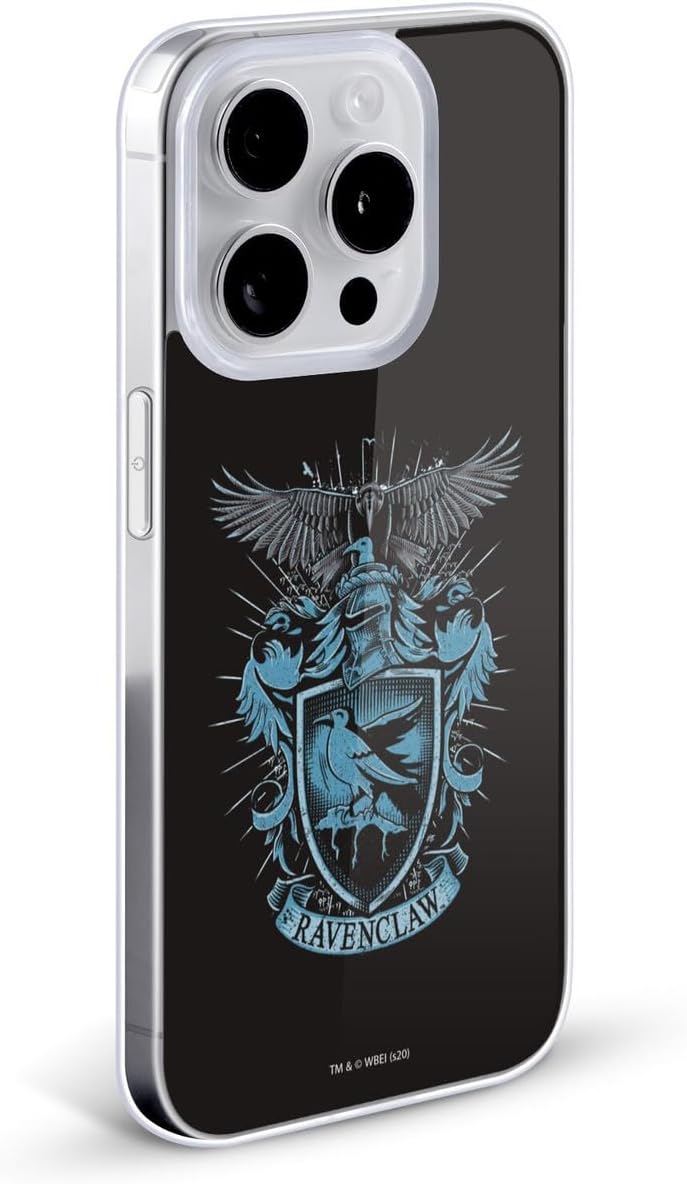 Head Case Designs Officially Licensed Harry Potter Ravenclaw Deathly Hallows XIV Gel Case [Military Grade Protection] Compatible with Apple iPhone 13