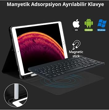 iPad 11th Generation 2024 2025 Compatible Tablet Case with A16 chip Black