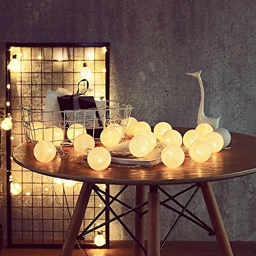 10m Ball LED Lichterketten Outdoor Ball Kette Licht Produktbild-Vorschau 6