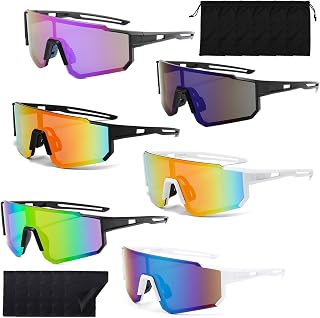 articulo Gafas de Sol Deportivas,Gafas de Ciclismo,Gafas Ciclismo | Gafas Polarizadas,Deportivas Adolescentes,Gafas de Sol Polarizadas,Gafas Bici,para Andar en Bicicleta,Correr,Camping