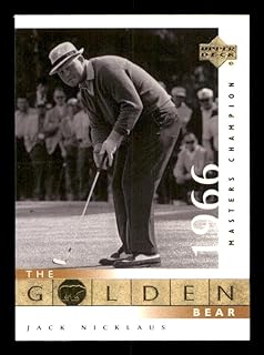 Golf Trading Card 2001 Upper Deck #110 Jack Nicklaus GB NM Near Mint