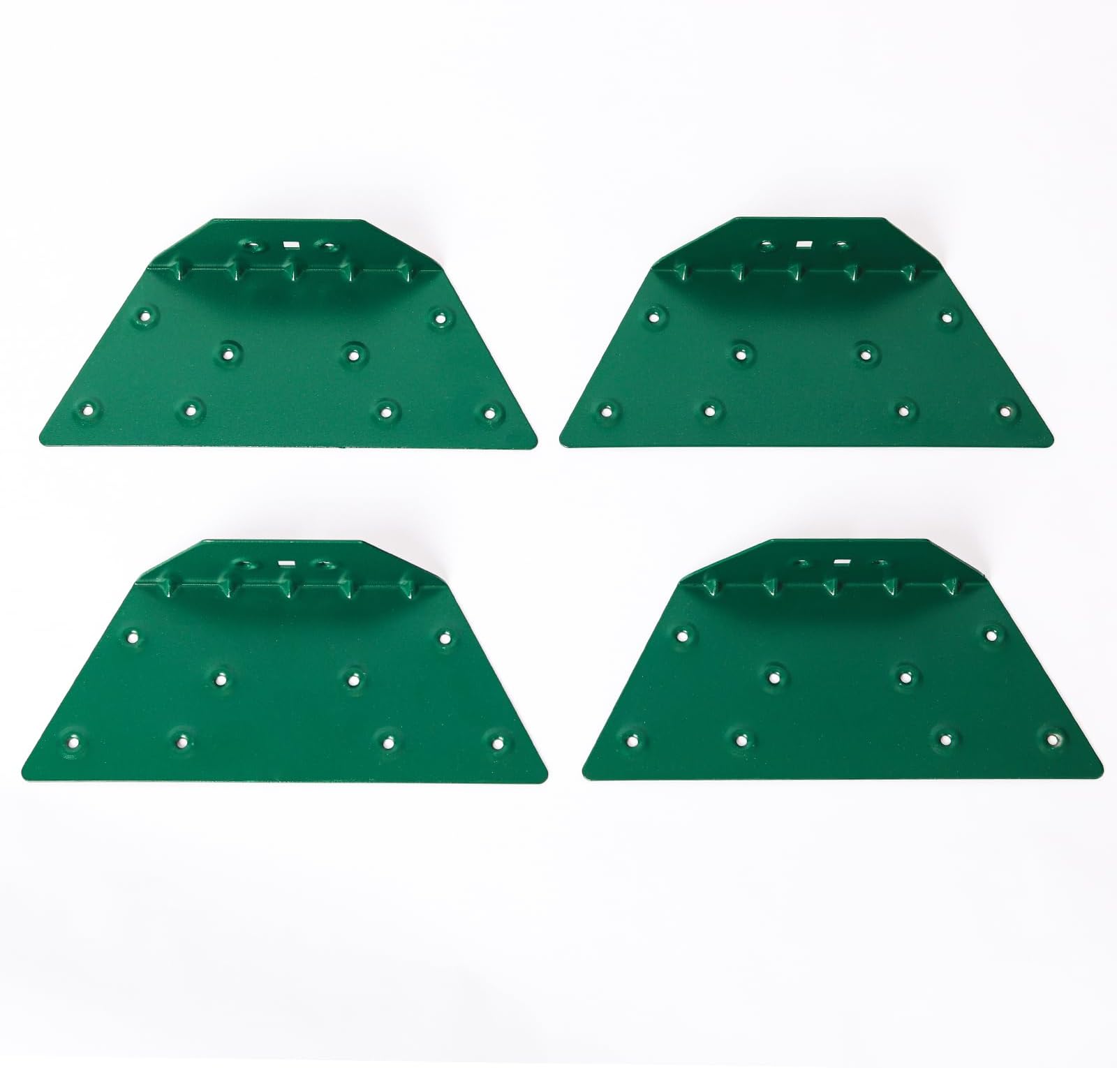 4 Pcs EZ Frame Brackets Accessories, A-Frame Brackets for Wooden Swing Set Beam, High Strength Support Fitting, Green