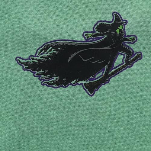 Wicked Elphaba 여아용 할로윈 크루넥 풀오버 스웨트셔츠 큰 아동용 — 사진 5